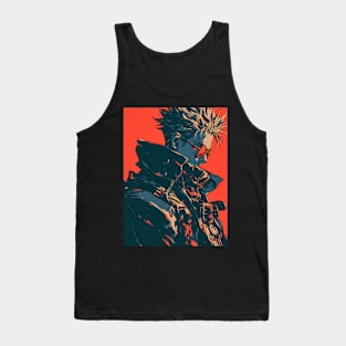 Legendary Gunslinger: Space Western Anime-Manga Adventure Tank Top